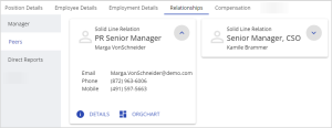 Details page relationship tab